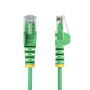 Connecteur RJ45 Catégorie 6 FTP Startech N6PAT200CMGNS Vert 2 m
