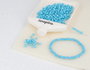 Innspiro Perles de rocaille en verre bleu opaque 3,8 mm 500g