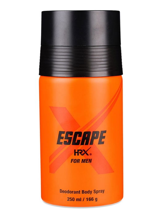 HRX Déodorant en spray Escape pour hommes 250 ml - Soin du corps HRX Déodorant en spray Escape pour hommes 250 ml - Soin du corps