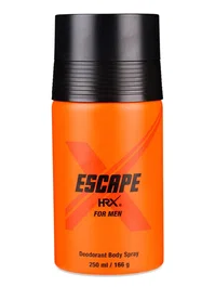 Hrx Escape Déodorant en spray pour hommes 250 ml