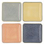 Quid Plateau Carré Assorti Porcelaine Pippa 21x21 cm (24 Unités)