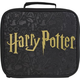 WARNER BROS. DISCOVERY Sac à lunch isotherme Harry Potter - Logo officiel - 20x23x8 cm