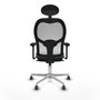 Piqueras y Crespo Chaise de Bureau Jorquera 3D086G1 Vert émeraude