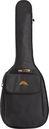 TOBAGO Set de 12 housses pour guitare classique 4/4, noir