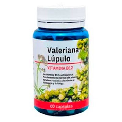 Espadiet Valeriana + Lupulo + B12, 60 capsules