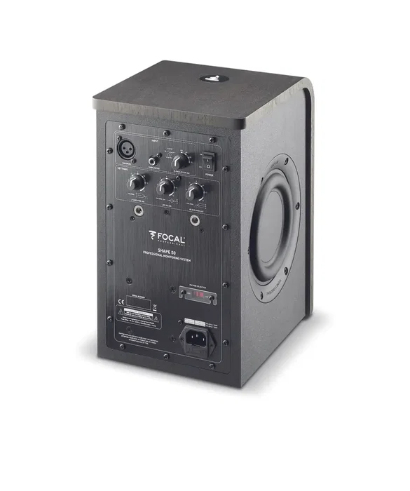 FOCAL Shape 50 Enceinte Studio Monitoring 85W Tweeter Aluminium-Magnésium Woofer Lin 5" XLR RCA Noir FOCAL Shape 50 Enceinte Studio Monitoring 85W Tweeter Aluminium-Magnésium Woofer Lin 5" XLR RCA Noir