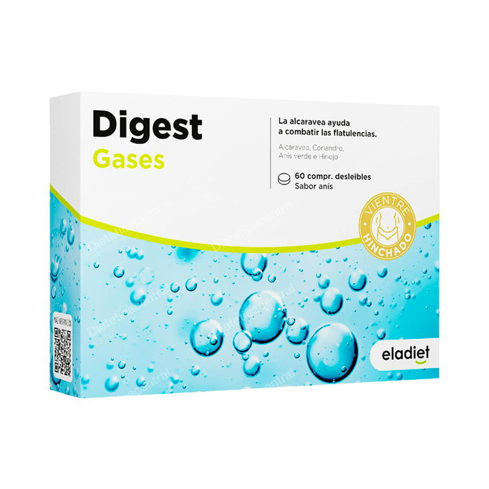 ELADIET Digest Gases 60 comprimés