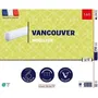 Dodo Traversin VANCOUVER 160 cm - Toucher peau de pêche et garnissage moelleux en polyester VOLUPT'AIR pour un sommeil réparateur