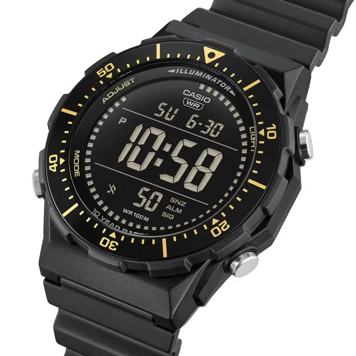Casio AE-1700H Montre Digitale Quartz Homme Noir/Gris avec Chronomètre, Alarme et Étanchéité 100 m