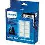 Philips FC8010/02 - Kit de filtres de rechange d'origine bleu et blanc pour aspirateurs PowerPro Compact & Active