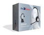 ProXtend Sonnet Casque sans fil professionnel Bluetooth avec chargeur dock - Réduction de bruit, oreillettes confortables, double connexion, autonomie 20h - Noir