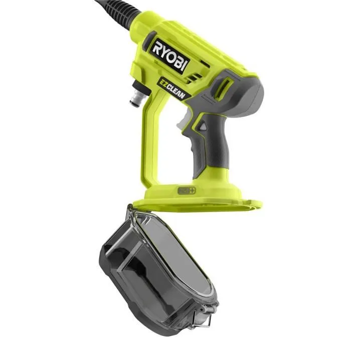 Ryobi RY18PW22A-125 Nettoyeur Haute Pression Sans Fil 18V, 22 bar, 182 L/h, Buse 3-en-1, avec Batterie Lithium+ 18V 2.5 Ah et Chargeur