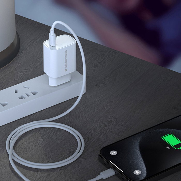 Conceptronic Althea14W Chargeur de secteur blanc