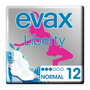 Evax Liberty Serviettes Hygiéniques Normales avec Ailes, 12 unités