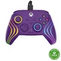 Turtle Beach Afterglow Wave - Manette de jeu RGB filaire pour Xbox Series X|S, Xbox One et PC - Gâchettes à impulsion ajustables - Violet