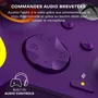 Turtle Beach Afterglow Wave - Manette de jeu RGB filaire pour Xbox Series X|S, Xbox One et PC - Gâchettes à impulsion ajustables - Violet
