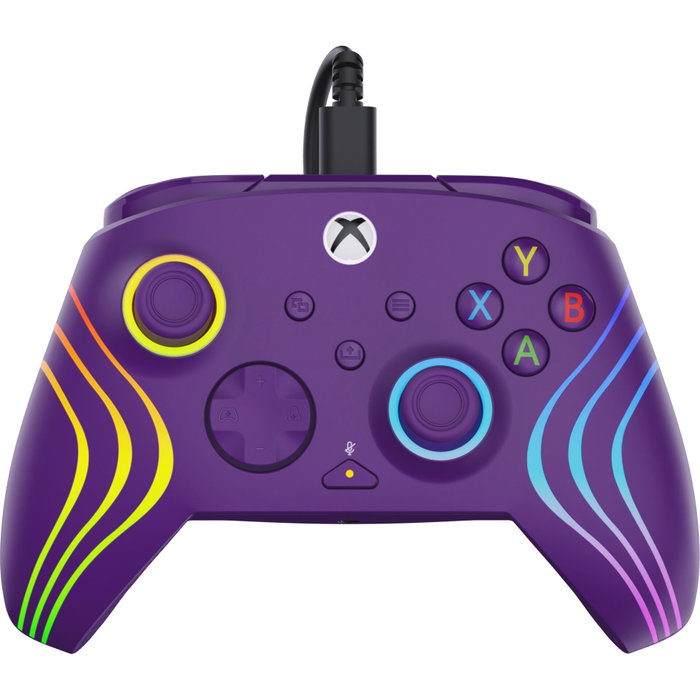 Turtle Beach Afterglow Wave - Manette de jeu RGB Filaire - Violet Turtle Beach Afterglow Wave - Manette de jeu RGB Filaire - Violet
