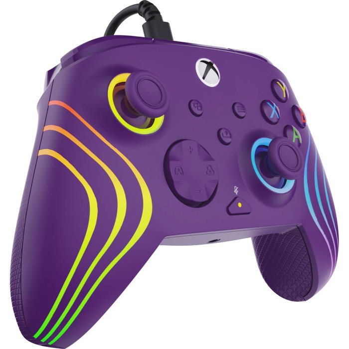 Turtle Beach Afterglow Wave - Manette de jeu RGB Filaire - Violet Turtle Beach Afterglow Wave - Manette de jeu RGB Filaire - Violet