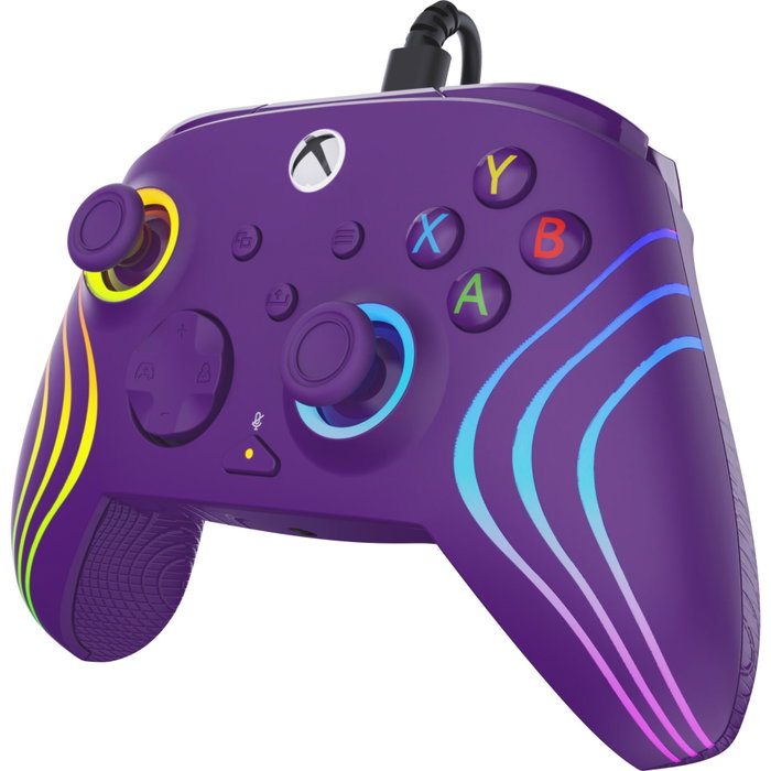 Turtle Beach Afterglow Wave - Manette de jeu RGB Filaire - Violet Turtle Beach Afterglow Wave - Manette de jeu RGB Filaire - Violet