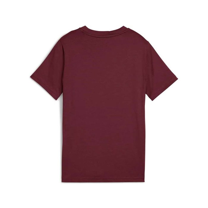 T shirt à manches courtes Enfant Puma Essentials 2 Bordeaux