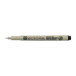 Sakura Pigma Micron 03 - 0,35 mm - Noir