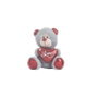Creaciones Lloris Peluche Nounours Ours en Peluche avec Cœur 16 cm - Doux Polyester - Jouet Enfant Dès 4 Ans