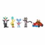 JAKKS PACIFIC - Blister de 6 figurines Les Simpsons de 7 cm - Jeu de collection pour enfants dès 4 ans