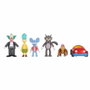 JAKKS PACIFIC - Blister de 6 figurines Les Simpsons de 7 cm - Jeu de collection pour enfants dès 4 ans