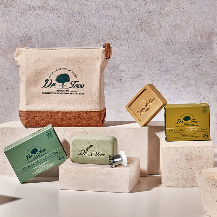 Dr. Tree Shampooing Solide et Gel Peaux Sensibles - 4 pcs