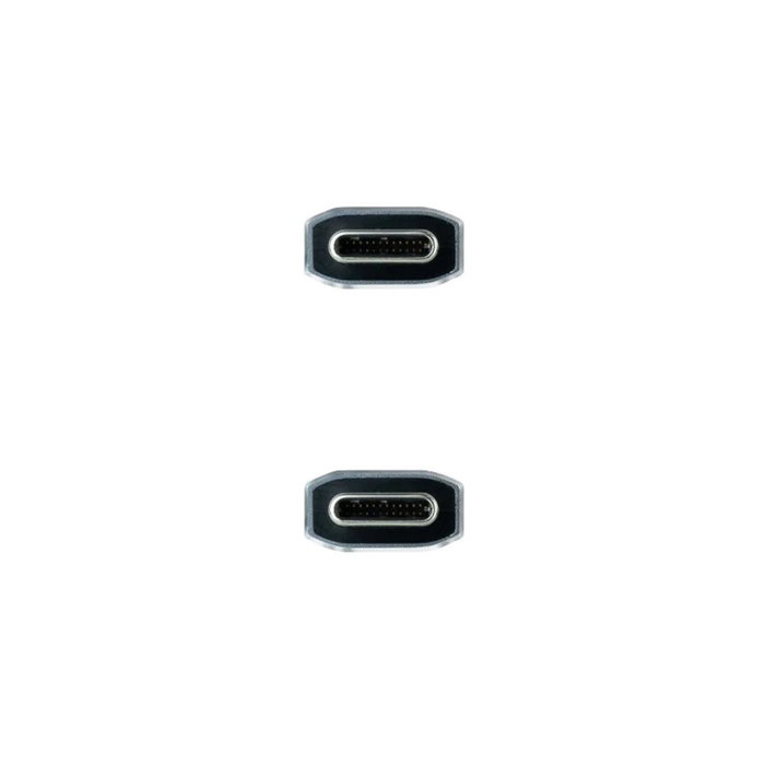 Nanocable 10.01.4103-COMB Câble USB-C 3M USB 3.2 20Gbps Charge 5A 4K 60Hz Gris/Noir Nanocable 10.01.4103-COMB Câble USB-C 3M USB 3.2 20Gbps Charge 5A 4K 60Hz Gris/Noir