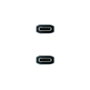 Nanocable 10.01.4103-COMB Câble USB-C 3M USB 3.2 20Gbps Charge 5A 4K 60Hz Gris/Noir
