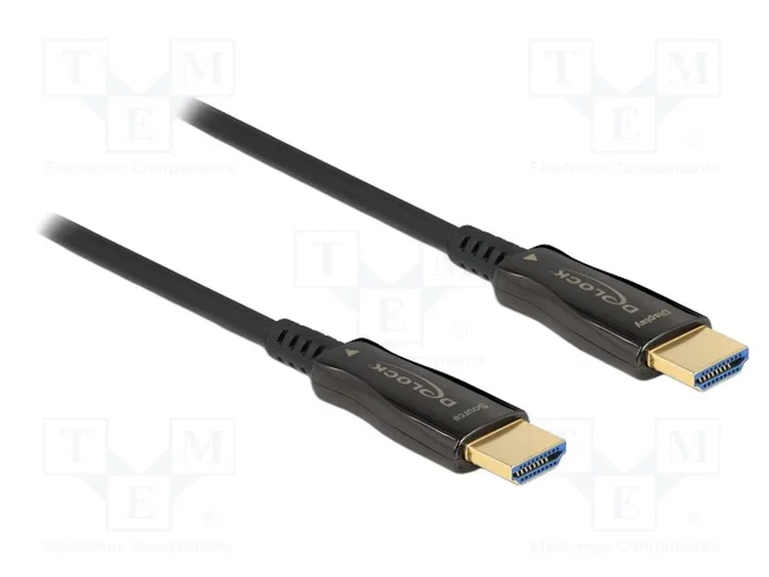 Delock Câble HDMI 8K 60 Hz Optique Actif 10 m Delock Câble HDMI 8K 60 Hz Optique Actif 10 m