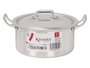 KINVARA Cacerola en aluminium 16 cm, 1,5 L, Plata