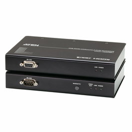 Aten CE820 KVM Extender USB HDMI avec HDBaseT 2.0 - Transmission jusqu'à 100m - 4K, Audio, Port Ethernet et RS-232