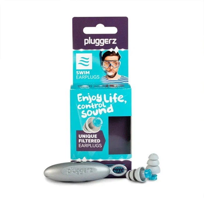 Pluggerz Water Bouchons d'oreilles pour la natation, Taille unique