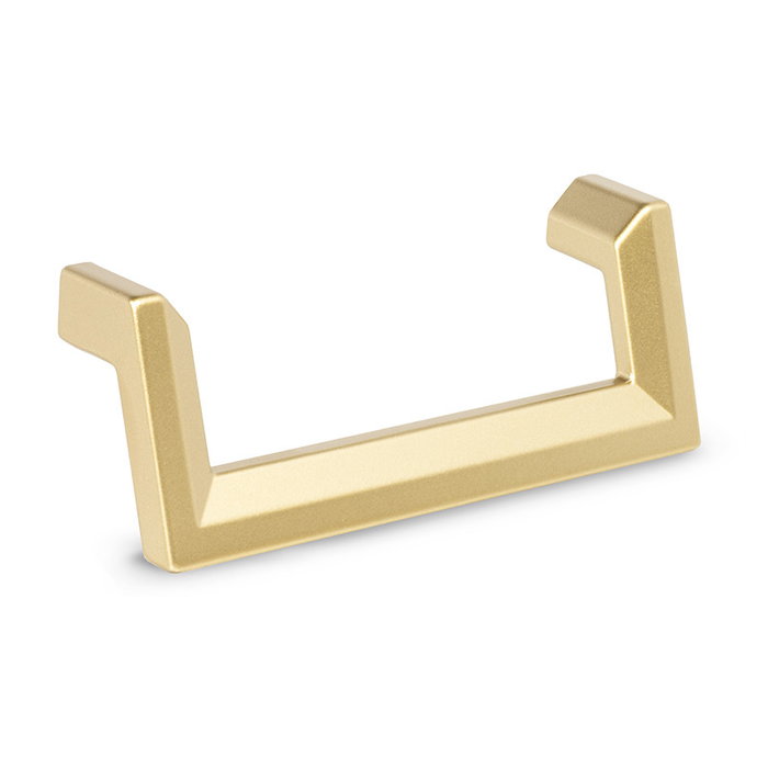 Giusti Tirador Celso Zamak - Finition Noir Mat et Or Satiné - Distances entre trous 96 mm