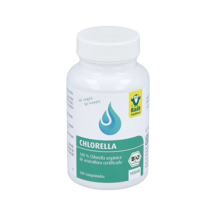 Raab Vitalfood Alga Chlorella 200 comprimés Bio Vegan Complément Alimentaire Raab Vitalfood Alga Chlorella 200 comprimés Bio Vegan Complément Alimentaire