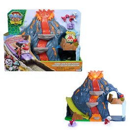 Paw Patrol Playset Volcan Super Lava Blast - Le Film Mission Dino