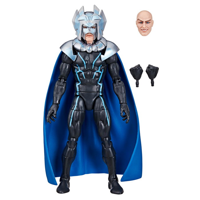 Hasbro Marvel Warlord Professor X The Uncanny X-Men Figurine Articulée 15 cm avec Tête et Mains Alternatives - F9084 - Version Multilingue - À partir de 4 ans