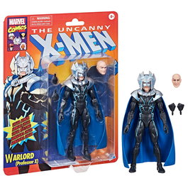 Hasbro Marvel Warlord Professor X The Uncanny X-Men Figurine Articulée 15 cm avec Tête et Mains Alternatives - F9084 - Version Multilingue - À partir de 4 ans