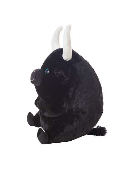 Creaciones Llopis Toro Boli - Peluche toro en polyester de 70 cm - Jouet pour enfants à partir de 3 ans - Sans montage nécessaire