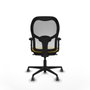 Piqueras y Crespo Chaise de Bureau 2D036G0 Jaune