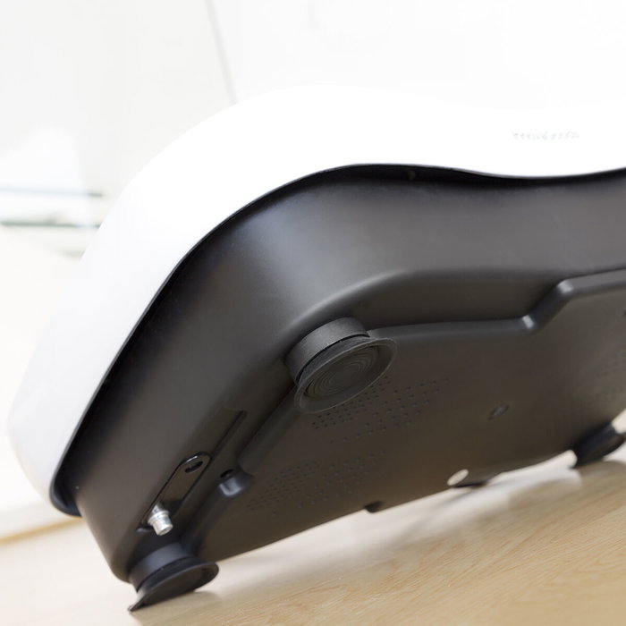 Pack Ceinture avec bandes de résistance pour les fessiers et guide d'exercices et Plate-forme d'Entraînement par Vibrations avec