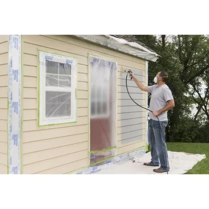 Wagner Control Pro 350R Pistolet à Peinture Airless Professionnel, 600W, Débit 1,50 L/min, 110 bars, 2 Buses et Rallonge Incluses, Rendement 15 m² en 2 min