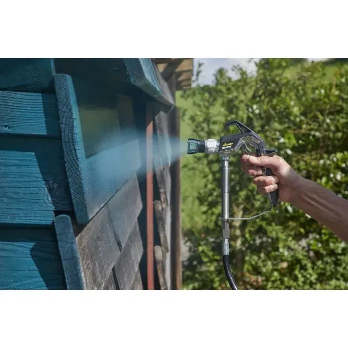 Wagner Control Pro 350R Pistolet à Peinture Airless Professionnel, 600W, Débit 1,50 L/min, 110 bars, 2 Buses et Rallonge Incluses, Rendement 15 m² en 2 min