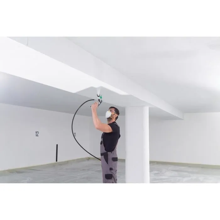 Wagner Control Pro 350R Pistolet à Peinture Airless Professionnel, 600W, Débit 1,50 L/min, 110 bars, 2 Buses et Rallonge Incluses, Rendement 15 m² en 2 min