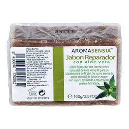 Aromasensia Savon Réparateur 100g - Aloe Vera et Thé Blanc