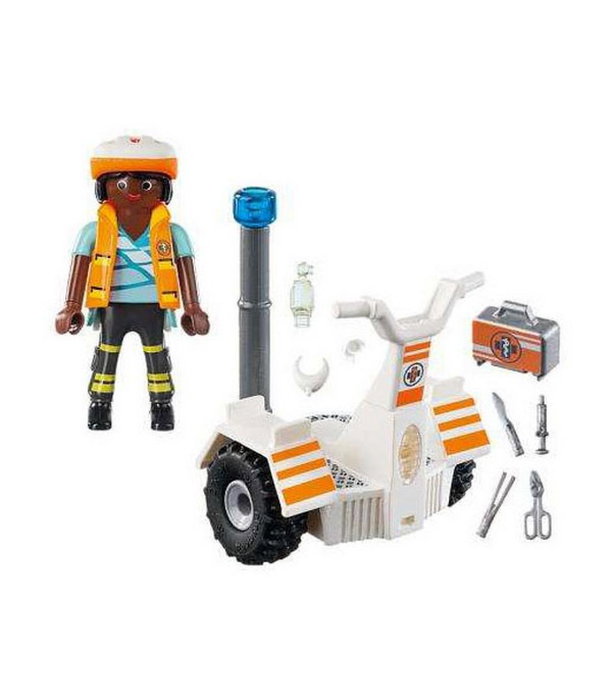 Playmobil Rescate Balance Racer Moto d'Urgence avec Sirene et Conducteur pour Enfants dès 4 Ans Playmobil Rescate Balance Racer Moto d'Urgence avec Sirene et Conducteur pour Enfants dès 4 Ans