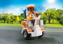 Playmobil Rescate Balance Racer Moto d'Urgence avec Sirene et Conducteur pour Enfants dès 4 Ans