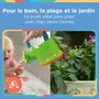 Nuby - Arrosoir de bain pour bébé, jouet aquatique coloré vert, développement motricité fine, à partir de 12 mois